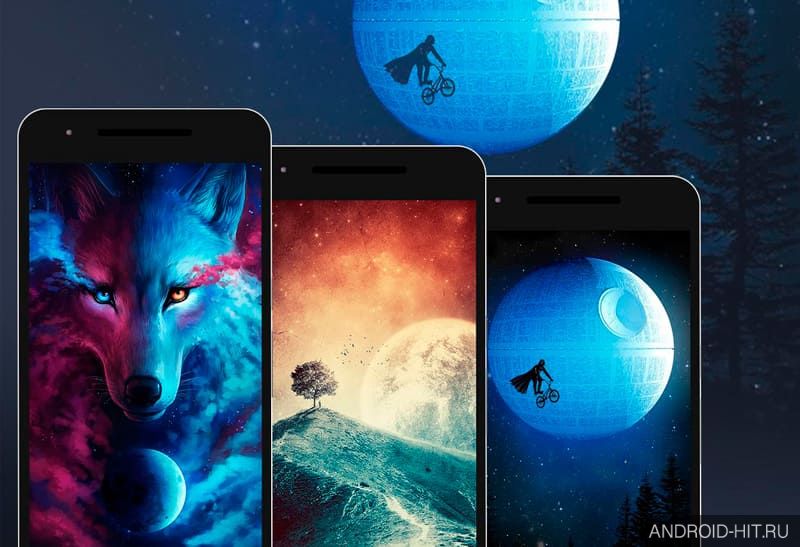 Скриншот Walli Wallpapers HD на андроид Скриншот Walli Wallpapers HD на андроид