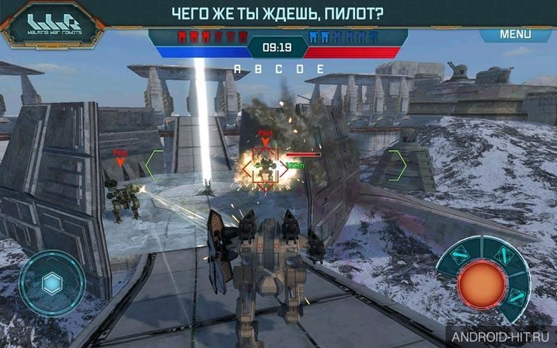 Скриншот Walking War Robots на андроид