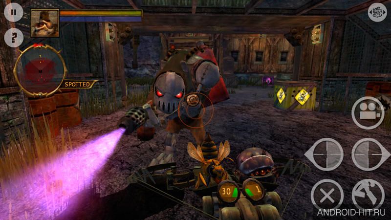 Скриншот Oddworld: Stranger's Wrath на андроид Скриншот Oddworld: Stranger's Wrath на андроид