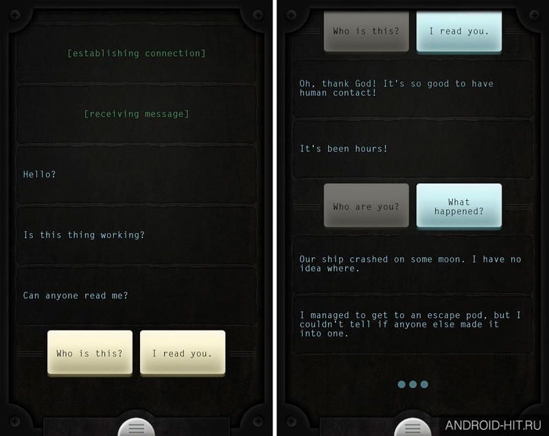 Скриншот Lifeline на андроид Скриншот Lifeline на андроид