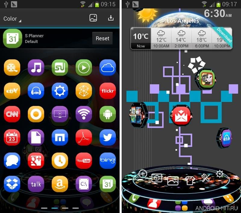 Скриншот Color Next Launcher 3D Theme на андроид Скриншот Color Next Launcher 3D Theme на андроид