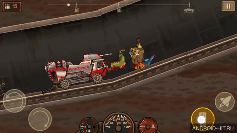 Скриншот Earn to Die 2 на андроид