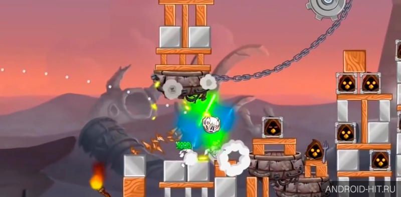 Скриншот Angry Birds Star Wars II на андроид