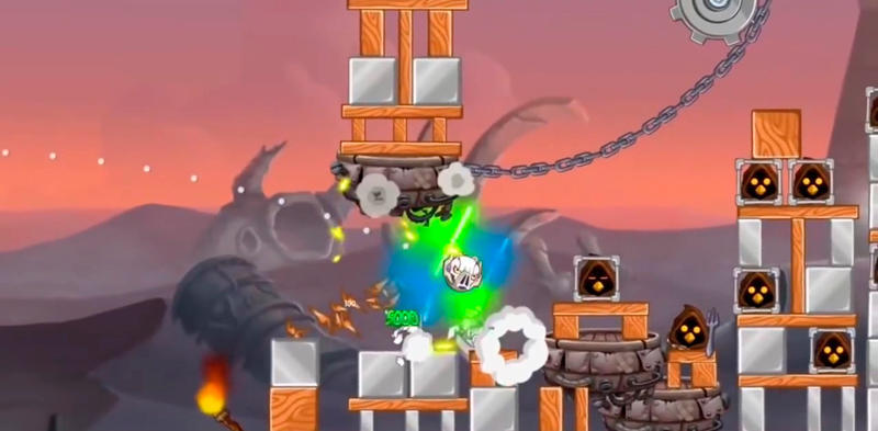 Скриншот Angry Birds Star Wars II на андроид