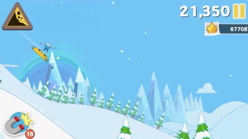 Скриншот Ski Safari: Adventure Time на андроид