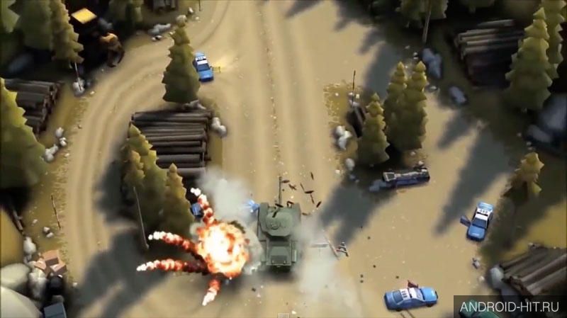 Скриншот Smash Bandits Racing на андроид Скриншот Smash Bandits Racing на андроид