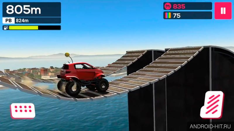 Скриншот MMX Hill Climb на андроид
