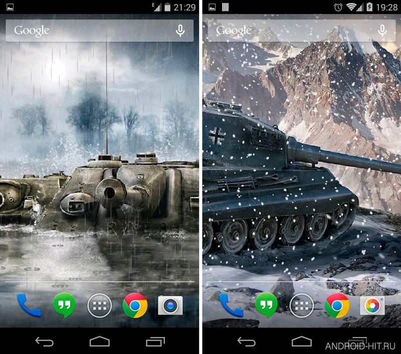 Скриншот Живые обои World of Tanks на андроид Скриншот Живые обои World of Tanks на андроид