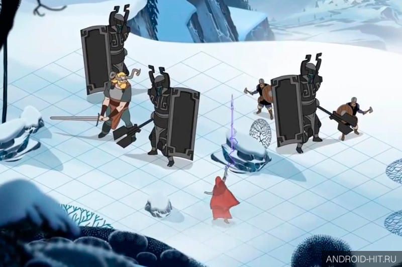 Скриншот The Banner Saga на андроид Скриншот The Banner Saga на андроид