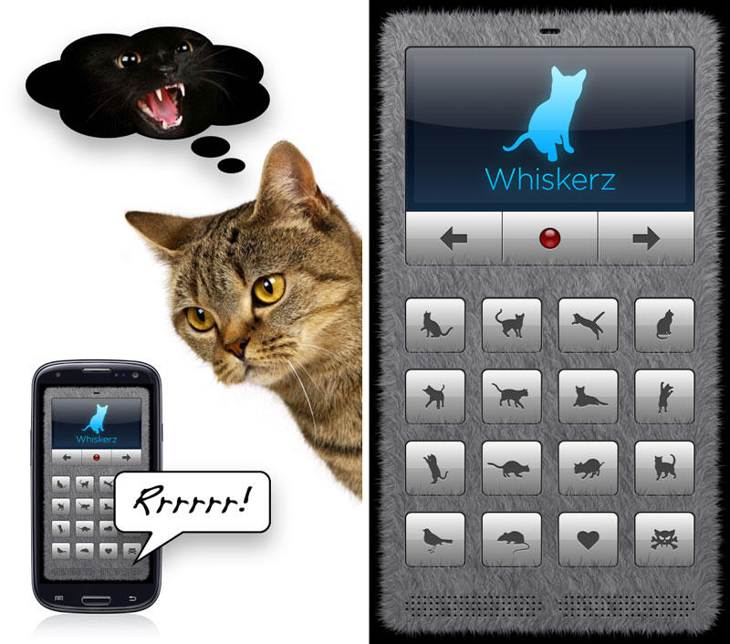 Скриншот Переводчик на кошачий на андроид