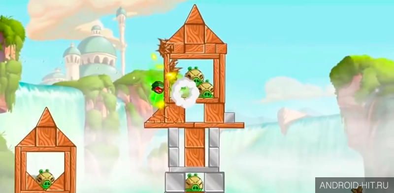 Скриншот Angry Birds Star Wars II на андроид