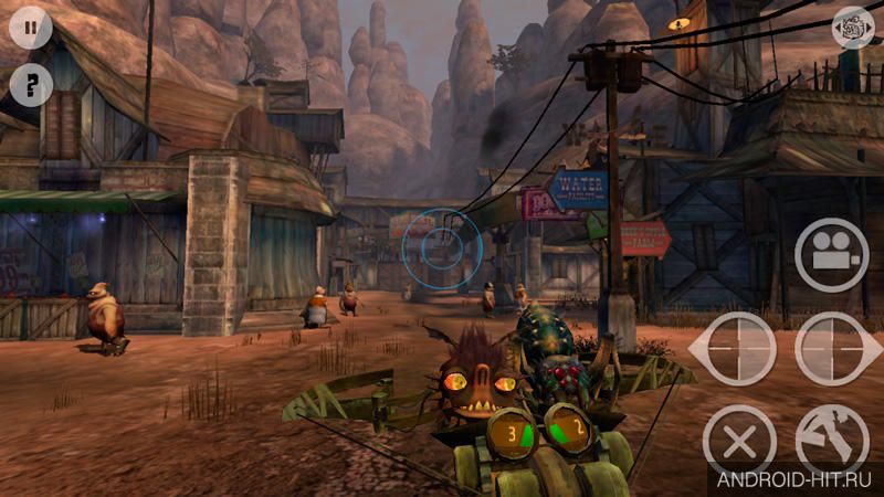 Скриншот Oddworld: Stranger's Wrath на андроид Скриншот Oddworld: Stranger's Wrath на андроид