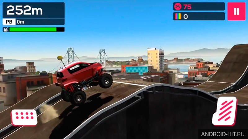 Скриншот MMX Hill Climb на андроид