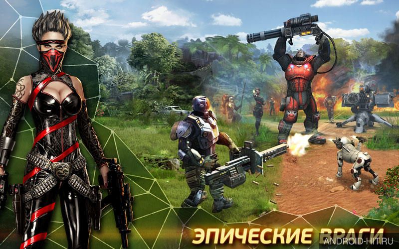Скриншот Evolution: Battle for Utopia на андроид