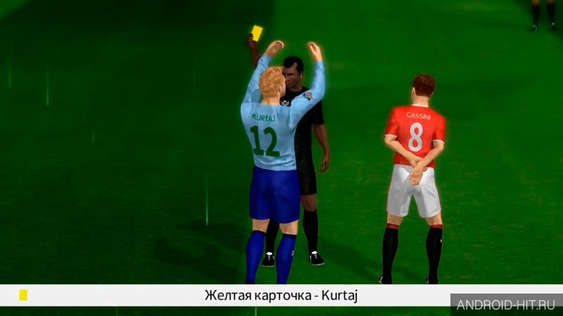 Скриншот Dream League Soccer 2018 на андроид