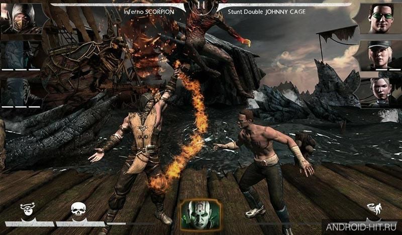 Скриншот MORTAL KOMBAT X на андроид