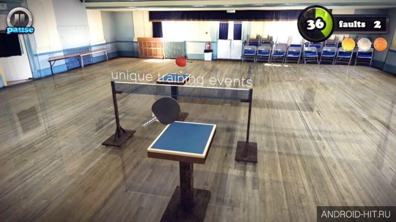 Скриншот Table Tennis Touch на андроид