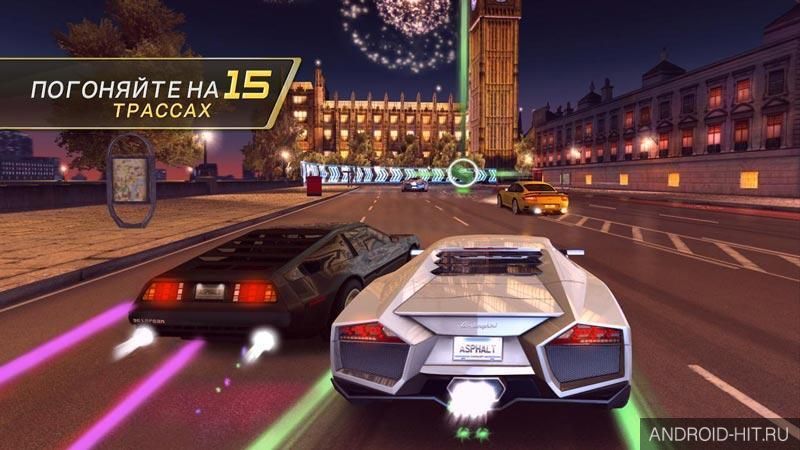 Скриншот Asphalt 7: Heat на андроид