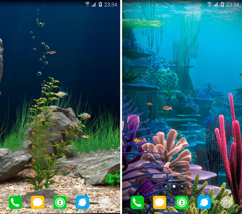 Скриншот Подводный мир обои на андроид