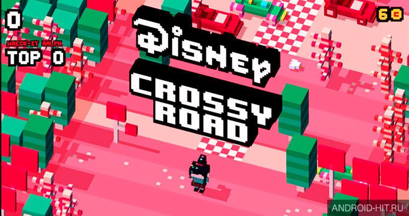 Скриншот Disney Crossy Road на андроид