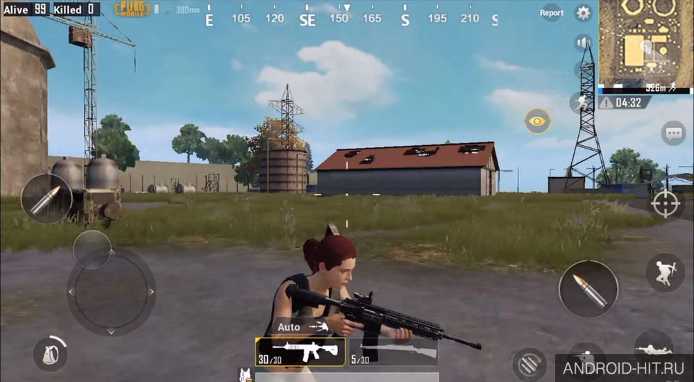 Скриншот PUBG Mobile на андроид Скриншот PUBG Mobile на андроид