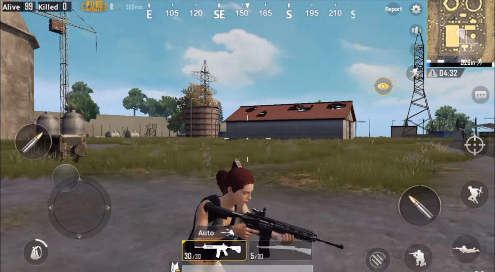 Скриншот PUBG Mobile на андроид