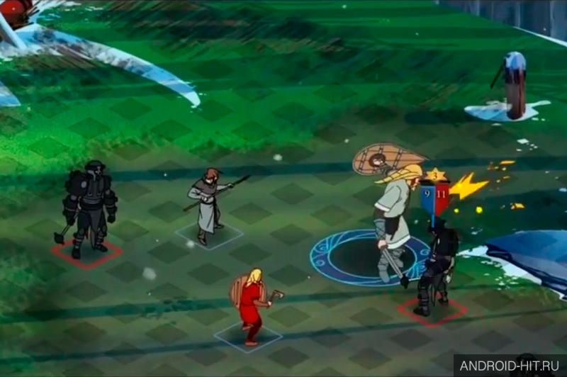 Скриншот The Banner Saga на андроид Скриншот The Banner Saga на андроид
