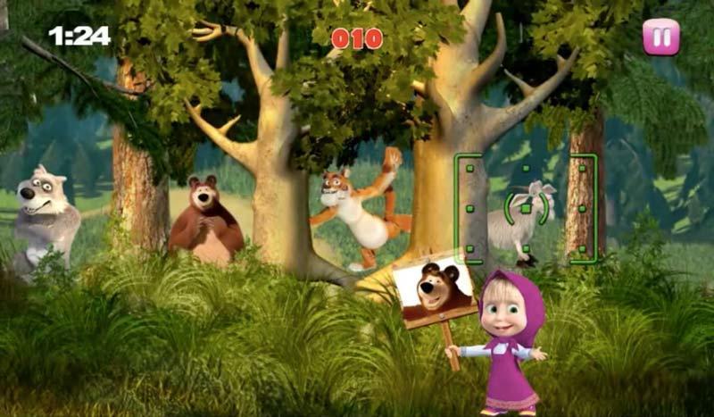 Скриншот Маша и Медведь: Игра для Детей на андроид