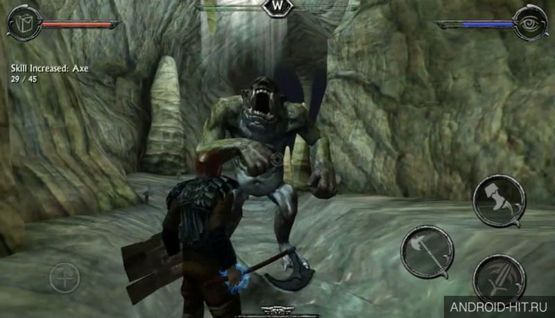 Скриншот Ravensword: Shadowlands на андроид