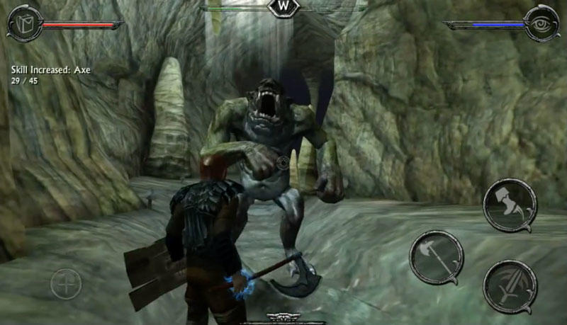 Скриншот Ravensword: Shadowlands на андроид