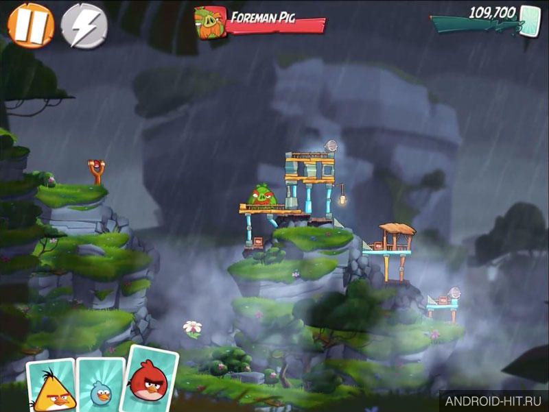 Скриншот Angry Birds 2 на андроид