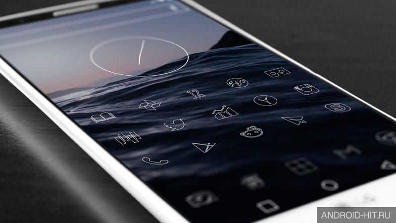 Скриншот Линии Free - Icon Pack на андроид