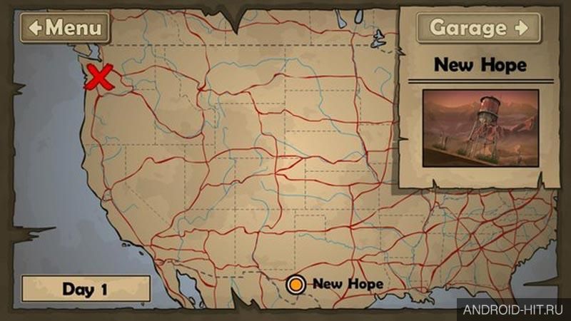 Скриншот Earn to die на андроид