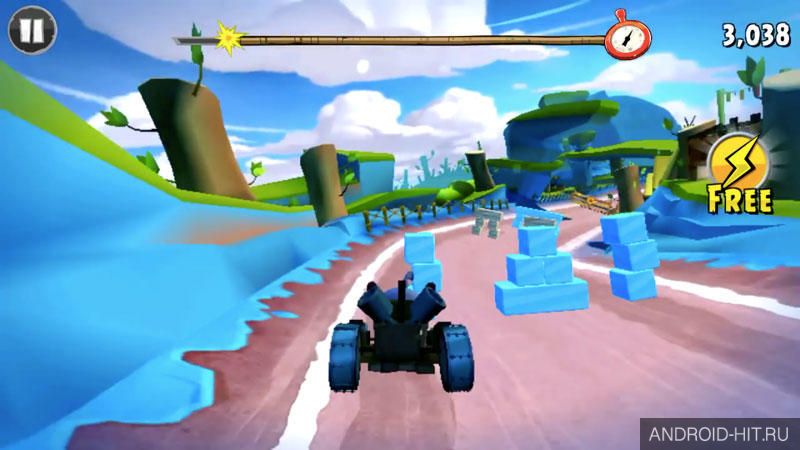 Скриншот Angry Birds Go! на андроид Скриншот Angry Birds Go! на андроид