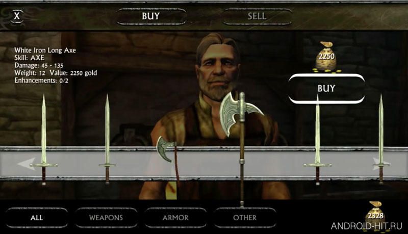 Скриншот Ravensword: Shadowlands на андроид