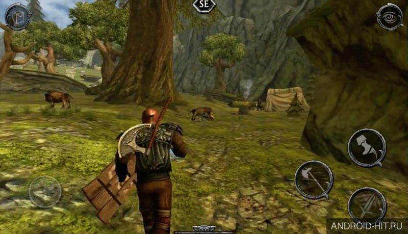 Скриншот Ravensword: Shadowlands на андроид