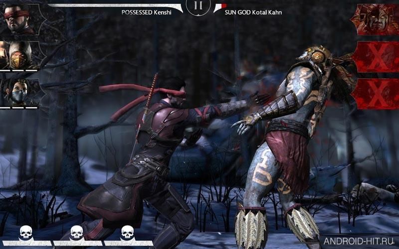 Скриншот MORTAL KOMBAT X на андроид