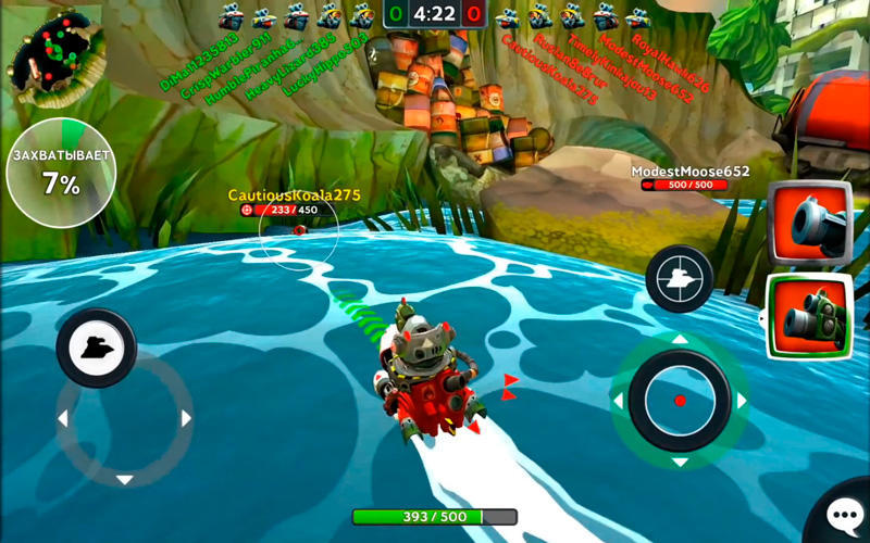Скриншот Battle Bay на андроид
