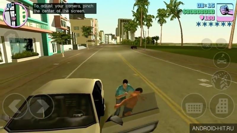 Скриншот GTA Vice City на андроид