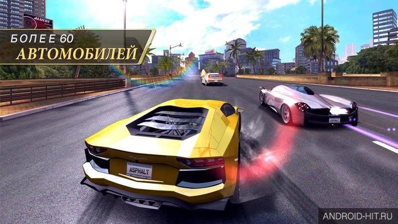 Скриншот Asphalt 7: Heat на андроид