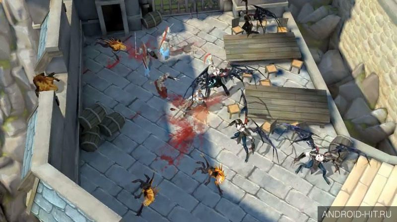 Скриншот Dungeon Hunter 4 на андроид