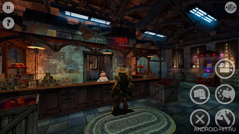 Скриншот Oddworld: Stranger's Wrath на андроид Скриншот Oddworld: Stranger's Wrath на андроид