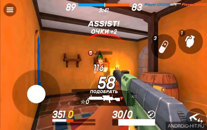 Скриншот Guns of Boom на андроид