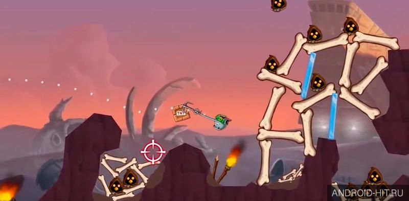 Скриншот Angry Birds Star Wars II на андроид