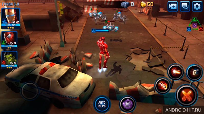 Скриншот MARVEL Future Fight на андроид