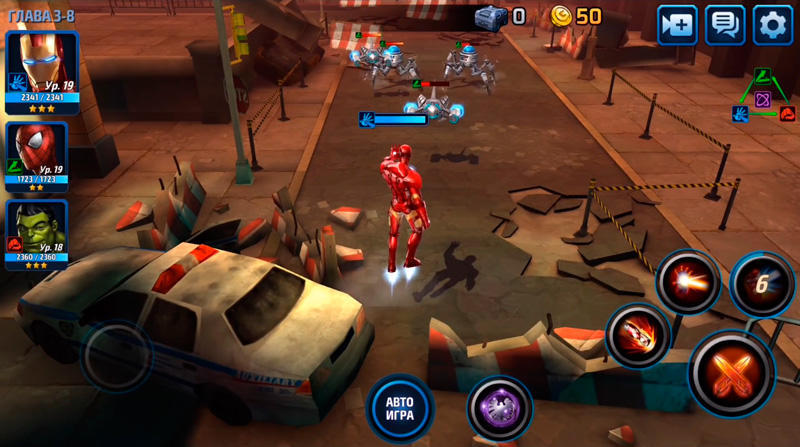 Скриншот MARVEL Future Fight на андроид