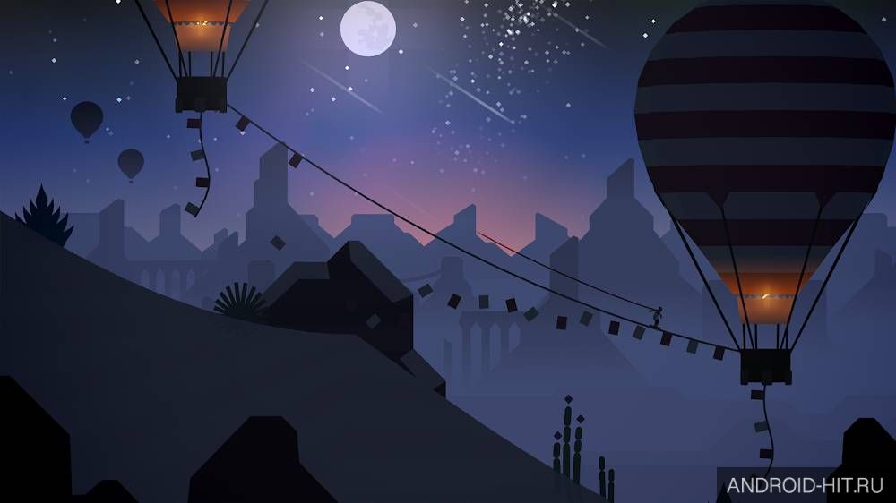 Скриншот Alto's Odyssey на андроид Скриншот Alto's Odyssey на андроид