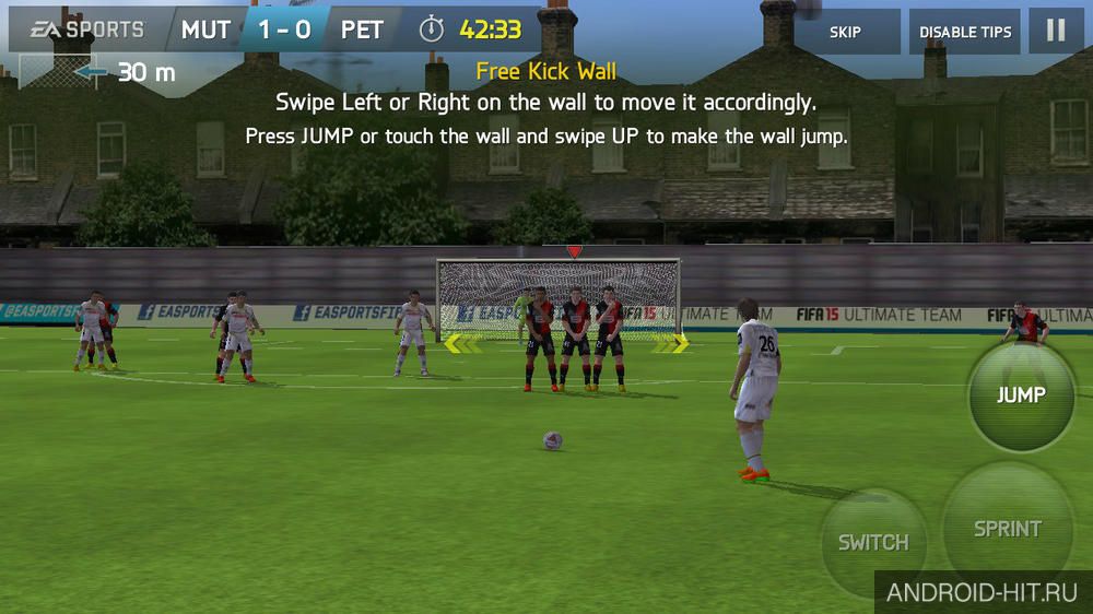 Скриншот FIFA 15 Ultimate Team на андроид