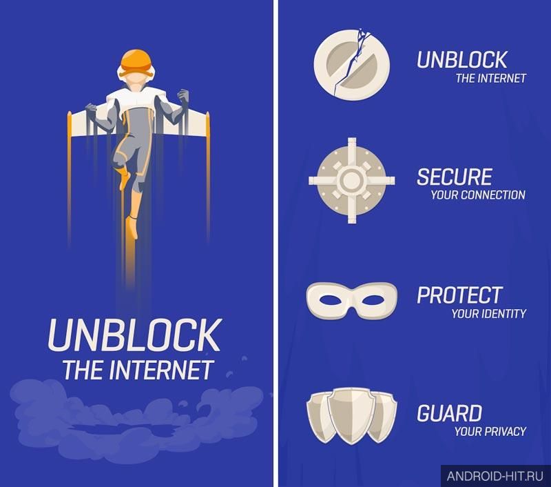 Скриншот Rocket VPN – Internet Freedom на андроид