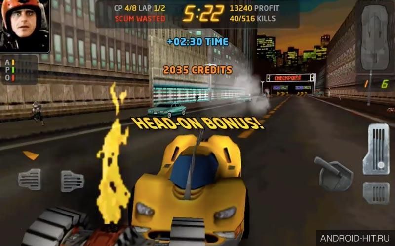 Скриншот Carmageddon на андроид